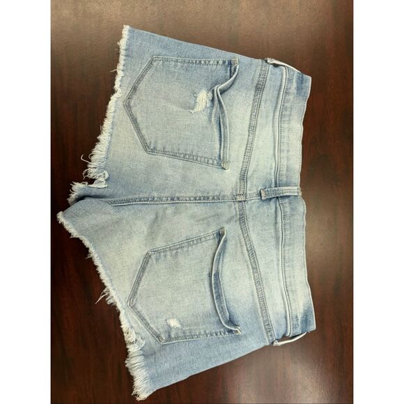 Mudd Low Rise Shortie Flex Stretch Shorts Size 9 - Picture 2 of 6